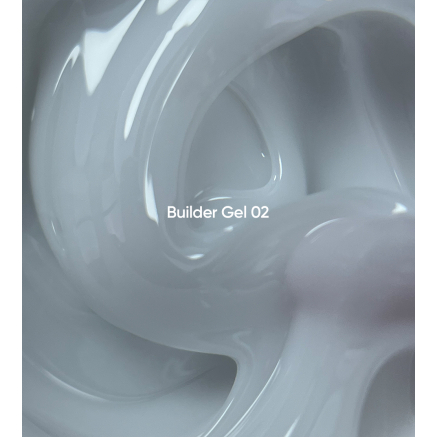 NAILSOFTHEDAY Builder Gel 02 — біло–молочний гель для нарощування нігтів, 30 мл