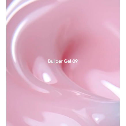 NAILSOFTHEDAY Builder Gel 09 — молочно–рожевий гель для нарощування нігтів, 30 мл