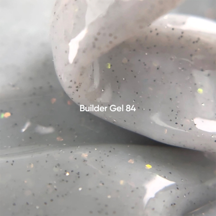NAILSOFTHEDAY Builder gel 84 — молочний з опаловим блиском світловідбиваючий гель для нарощування нігтів, 15 мл