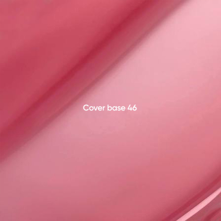 NAILSOFTHEDAY Cover basе 46 light pigment — легкопігментоване напівпрозоре припилено-рожеве базове покриття для нігтів, 10 мл