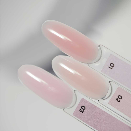 NAILSOFTHEDAY Polygel nude 01 — ніжний нюдовий полігель, 30 г