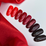 NAILSOFTHEDAY Gel polish Jennifer — темно–малиновий гель-лак, що перекривається в один шар, 10 мл