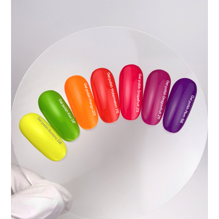 Колекція Summer 2025 gel polish в коробці Nailsoftheday — 7 трендових літніх відтінків гель-лаків для нігтів + БРЕНДОВАНЕ ПАКУВАННЯ У ПОДАРУНОК для анпакінгу