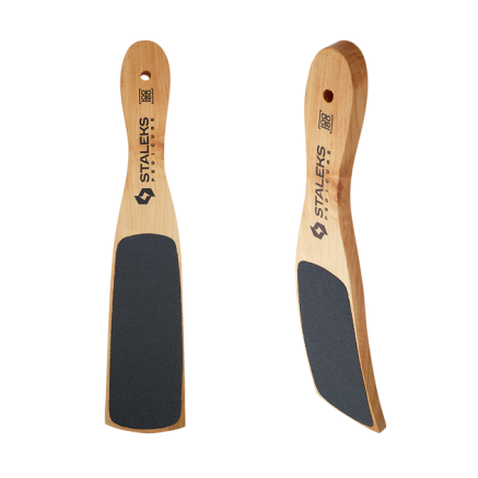 Пилка для п'ят дерев'яна STALEKS PRO BEAUTY & CARE 10 TYPE 2 (100 і 180 грит)