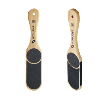 Пилка для п'ят дерев'яна STALEKS PRO BEAUTY & CARE 10 TYPE 3 (60, 80, 100 і 120 грит)
