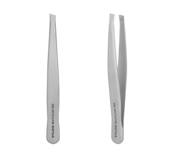 Пінцет для брів STALEKS BEAUTY & CARE 10 TYPE 3 (широкий скошений)