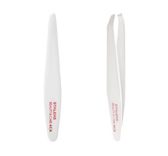 Пінцет для брів STALEKS BEAUTY & CARE 41 TYPE 4 (вузький скошений)