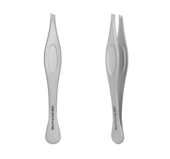 Пінцет для брів STALEKS BEAUTY & CARE 20 TYPE 4 (вузький скошений)