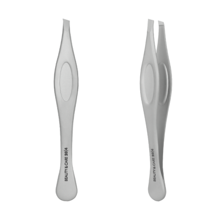 Пінцет для брів STALEKS BEAUTY & CARE 20 TYPE 4 (вузький скошений)