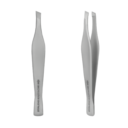 Пінцет для брів STALEKS BEAUTY & CARE 30 TYPE 3 (широкий скошений)