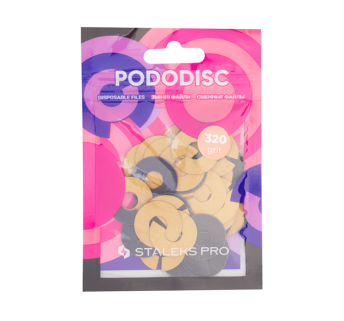 Сменные файлы-кольцо для педикюрного диска 320 грит STALEKS PRO PODODISC М 50 шт