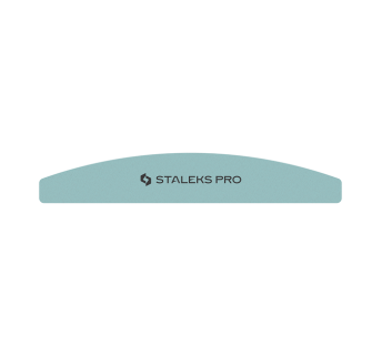 Баф полірувальник для манікюру Staleks Pro EXPERT 41 400/3000 грит півмісяць 1 шт