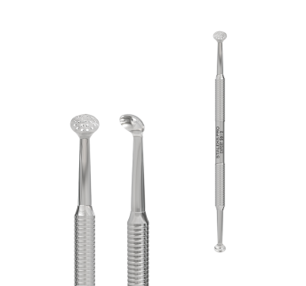 Ложка косметологічна STALEKS PRO EXPERT 20 TYPE 2 (Уно + кругла шумівка 19 отворів)