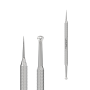 Ложка косметологічна двостороння STALEKS PRO EXPERT 21 TYPE 4 (голка Відаля + Уно)