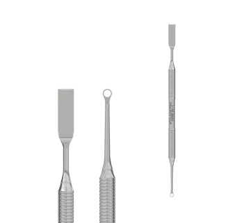 Пушер кільце лопатка для манікюру STALEKS PRO EXPERT 51 TYPE 1