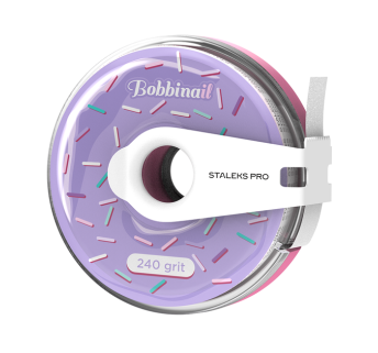 Змінний файл-стрічка білий у пластиковій котушці 240 грит STALEKS PRO EXPERT