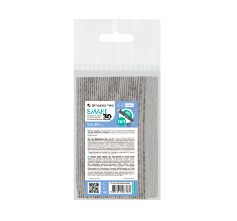 Змінні файли papmAm на м'якій основі для пилки прямої 100 грит STALEKS PRO SMART 20 30 шт