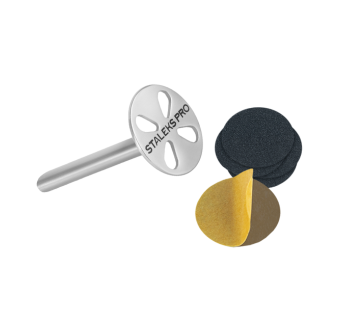 Педикюрный диск-основа STALEKS PRO EXPERT PODODISC ХS со сменными файлами 180 грит 10 мм (5 шт)