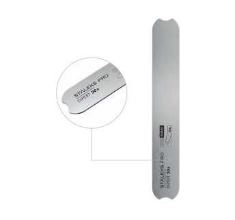 Пилка-основа металлическая прямая STALEKS PRO EXPERT 20s (130 мм)