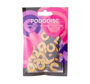 Сменные файлы-кольцо для педикюрного диска 80 грит STALEKS PRO PODODISC S 50 шт