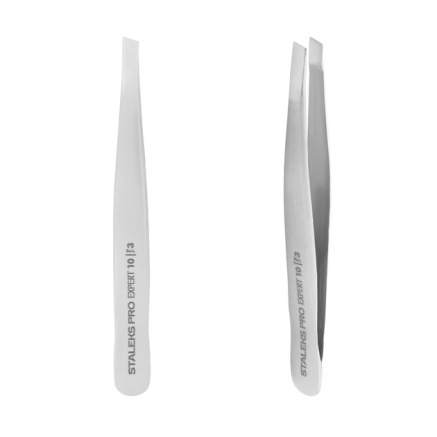 Пінцет для брів STALEKS PRO EXPERT 10 TYPE 3