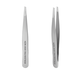 Пінцет для брів STALEKS PRO EXPERT 10 TYPE 4