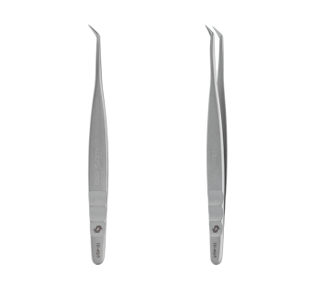 Пінцет професійний для вій L-подібний STALEKS PRO EXPERT 40 TYPE 1 L-50