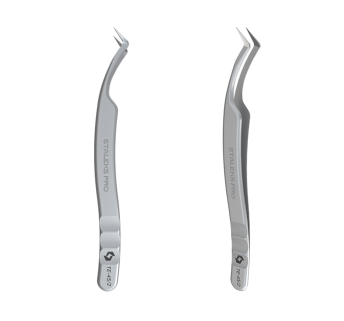 Пінцет професійний для вій STALEKS PRO EXPERT 45 TYPE 2 L-40