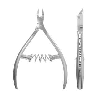 Кусачки профессиональные для кожи STALEKS (Сталекс) PRO SMART 30 режущая часть 5 mm