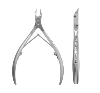 Кусачки профессиональные для кожи STALEKS (Сталекс) PRO SMART 31 режущая часть 3 mm