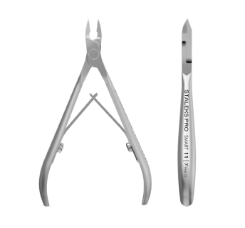 Кусачки профессиональные для кожи STALEKS (Сталекс) PRO SMART 11 режущая часть 7 mm
