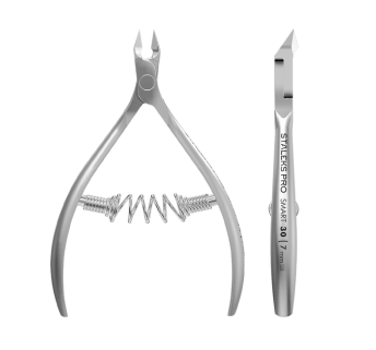 Кусачки профессиональные для кожи STALEKS (Сталекс) PRO SMART 30 режущая часть 7 mm