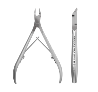 Кусачки профессиональные для кожи STALEKS (Сталекс) PRO SMART 10 режущая часть 4 mm