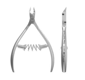 Кусачки профессиональные для кожи STALEKS (Сталекс) PRO SMART 30 режущая часть 4 mm