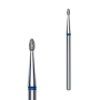 Фреза алмазна Закруглена брунька STALEKS PRO EXPERT 1,6 х 3,4 мм синій