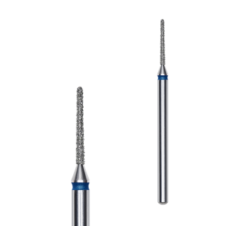 Фреза алмазна Голка STALEKS PRO EXPERT 1 х 10 мм синій