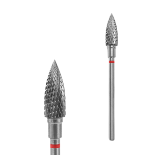 Фреза твердосплавная Пламя STALEKS PRO EXPERT 5 х 13,5 мм красная