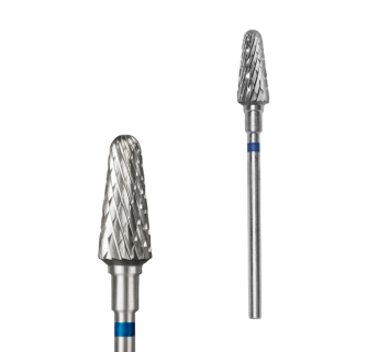 Фреза твердосплавная Конус усеченный STALEKS PRO EXPERT 6 х 14 мм синяя