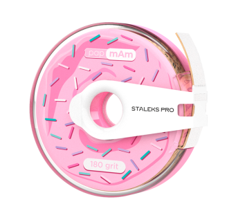 Змінний файл-стрічка білий papmAm з кліпсою 180 грит STALEKS PRO EXPERT