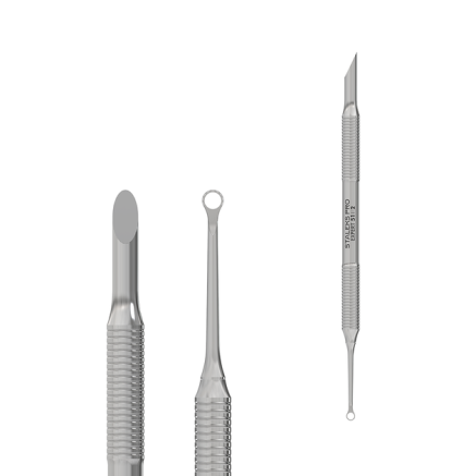 Пушер кільце лопатка для манікюру STALEKS PRO EXPERT 51 TYPE 2