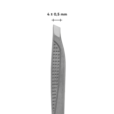 Пінцет для брів STALEKS CLASSIC 15 TYPE 3 (широкий скошений)