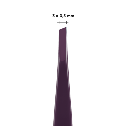 Пінцет для брів STALEKS PRO EXPERT 11 TYPE 4 Violet
