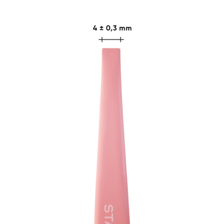 Пінцет для брів STALEKS BEAUTY & CARE 11 TYPE 1 (широкий прямий)