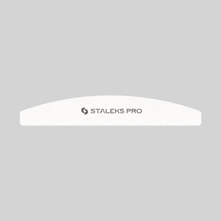 Бафи для манікюру Staleks Pro EXPERT 41 100/180 грит півмісяць 10 шт (одноразові)