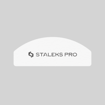 Бафики для нігтів Staleks Pro mini EXPERT 41 100/180 грит півмісяць 20 шт (одноразові)