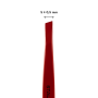 Пінцет для брів STALEKS PRO EXPERT 11 TYPE 3 Red