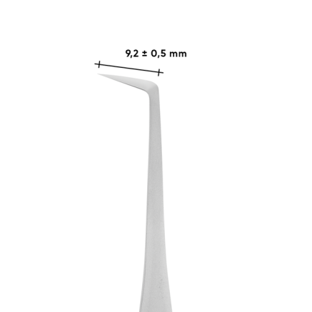 Пінцет професійний для вій черевичок STALEKS PRO EXPERT 40 TYPE 8 L-85