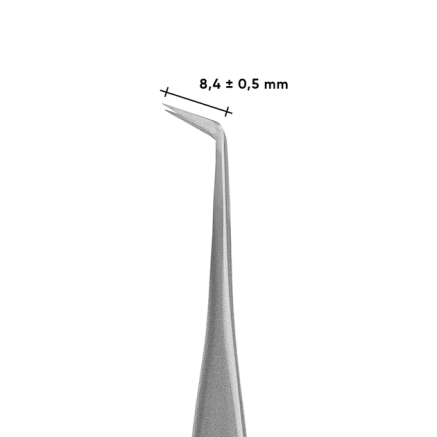 Пінцет професійний для вій L-подібний STALEKS PRO EXPERT 40 TYPE 2 L-70