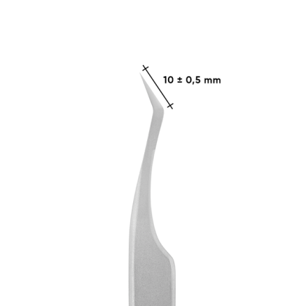 Пінцет професійний для вій L-подібний STALEKS PRO EXPERT 41 TYPE 7 L-30