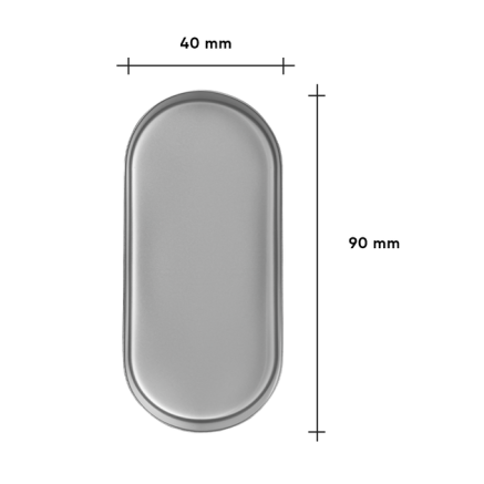 Лоток з кришкою для фрез STALEKS PRO EXPERT 20 TYPE 1 (90х40х15 мм)